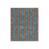 Rainbow Leopard Crush Crushed Velvet Blanket